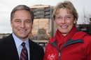 Alaska, Governor, Sean Parnell, State Senator, Cathy Giessel, oil taxes, ACES, Photo by Dave Harbour